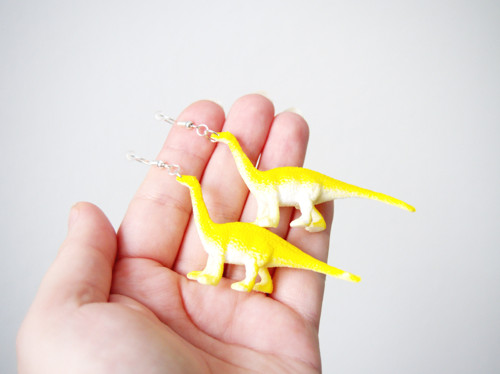 Dinosauří náušnice — foto 4