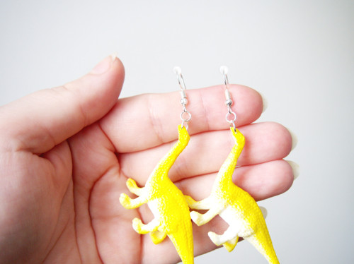 Dinosauří náušnice — foto 3