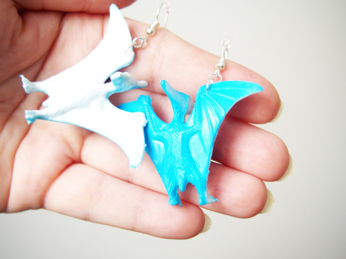 Dinosauří náušnice — foto 5