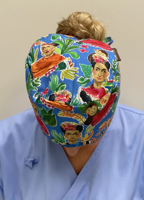 Operační čepice FRIDA KAHLO — foto 2