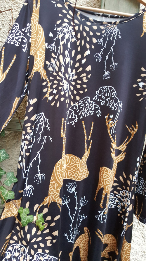 Vánoční šaty 2, vel.L/XL — foto 3