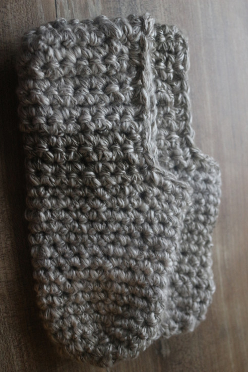 Háčkové ťapky-papuče — foto 2
