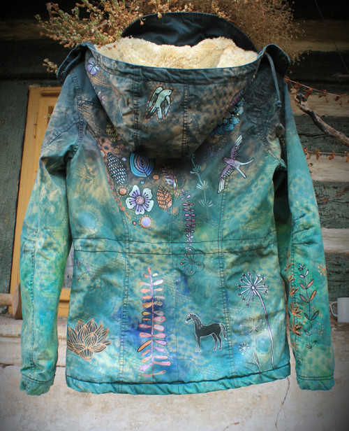 Zelená parka velikost 38 — foto 2