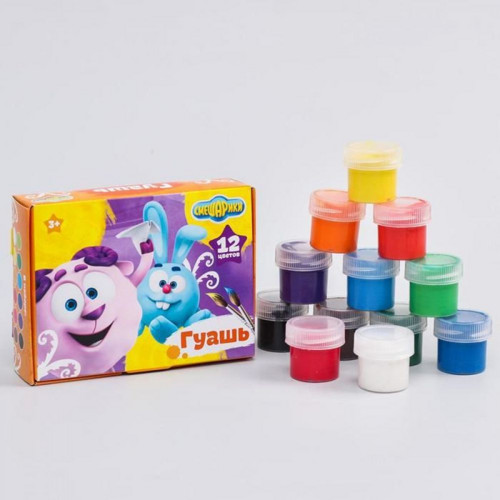 Kvašové barvy, 12 barev x 20 ml — foto 2