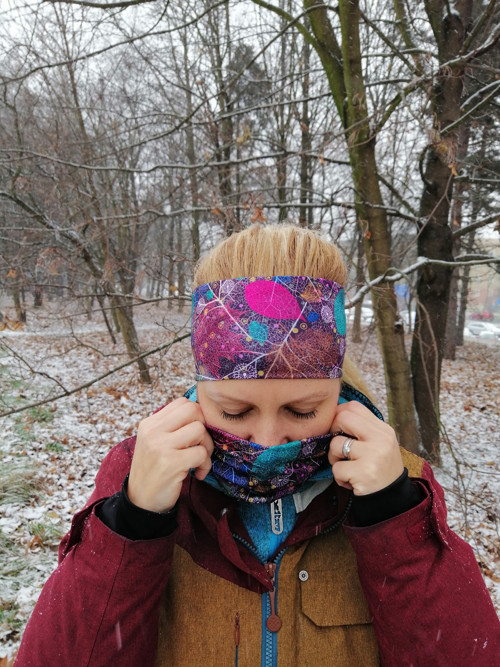 Funkční čelenka Barevné listí — foto 2