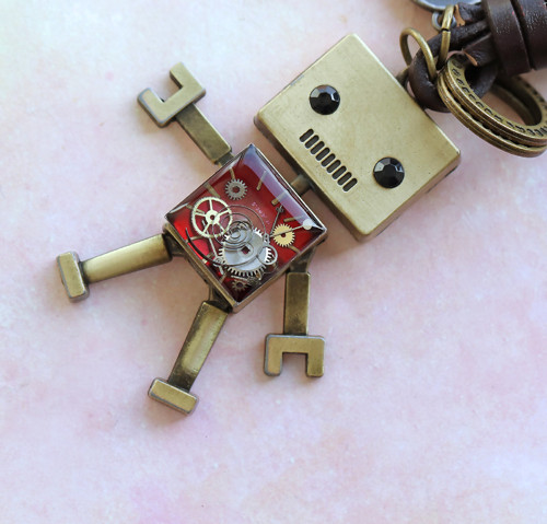 Robot - klíčenka — foto 3