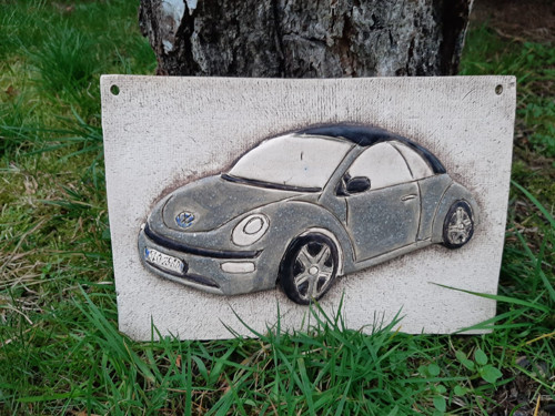 Kachle s autem beetle. — foto 2