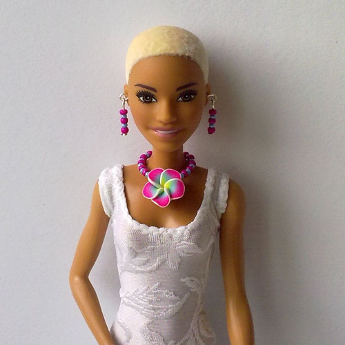 Šperky pro Barbie - náhrdelník, náušnice — foto 2