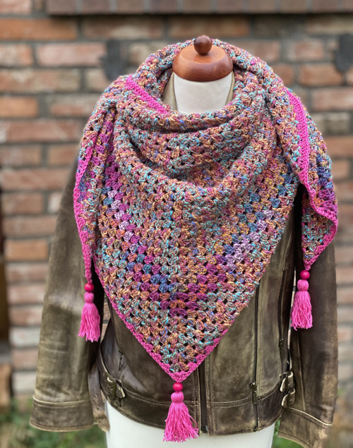 Boho šátek — foto 4