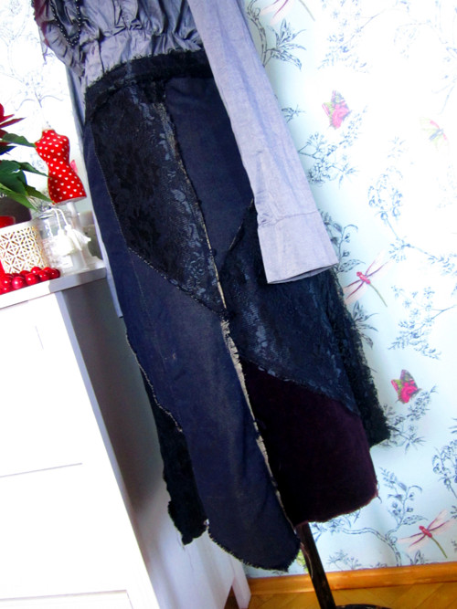 Sukně shabby chic patchwork — foto 3