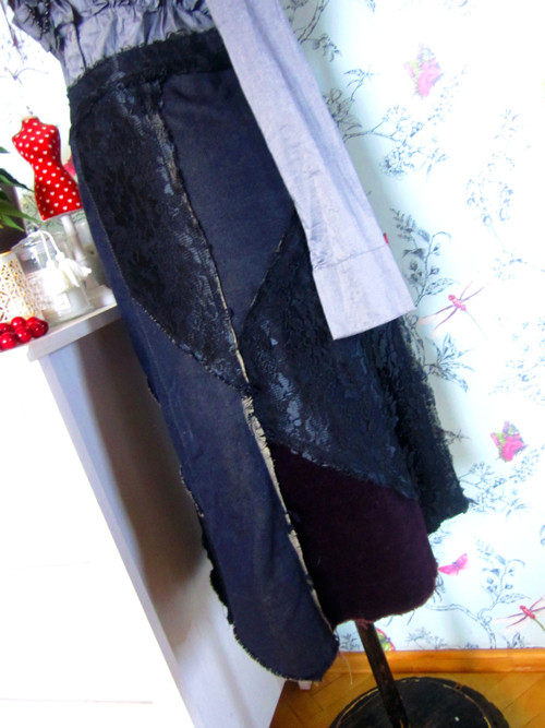 Sukně shabby chic patchwork — foto 5