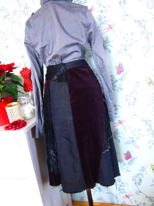 Sukně shabby chic patchwork — foto 6