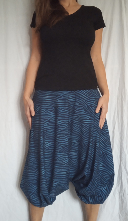 Harémky Dark Blue Zebra — foto 4