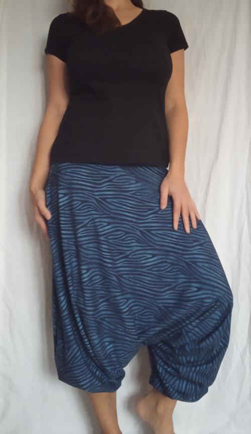 Harémky Dark Blue Zebra — foto 5