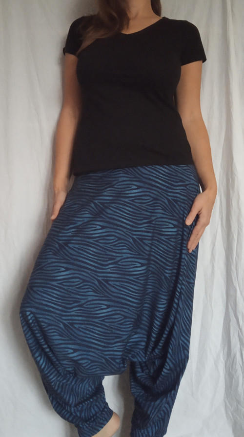 Harémky Dark Blue Zebra — foto 3
