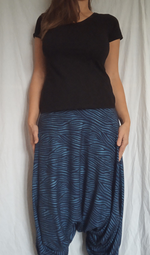 Harémky Dark Blue Zebra — foto 2