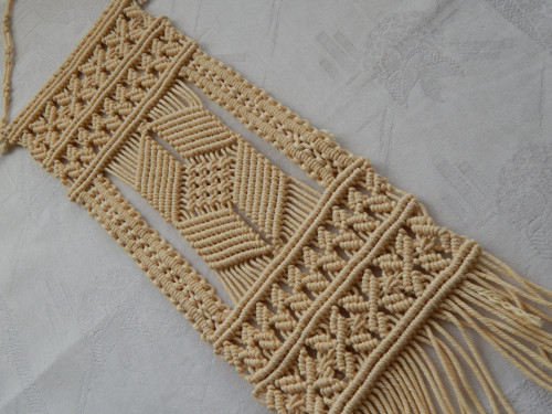 Drhaný krásný závěs na zeď - MACRAMÉ 2 — foto 5