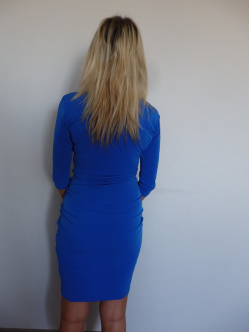 Šatičky Michaelle-letní modrá-velikost 42-44 — foto 5