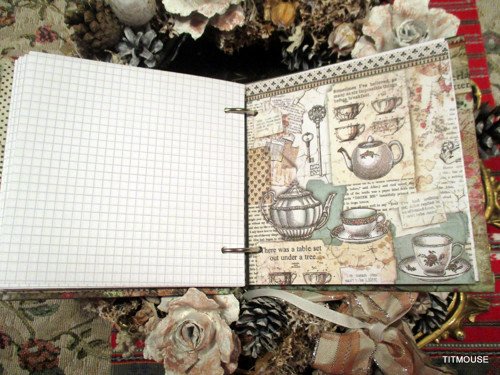 Alenka v říši divů - scrapbookový zápisník — foto 3