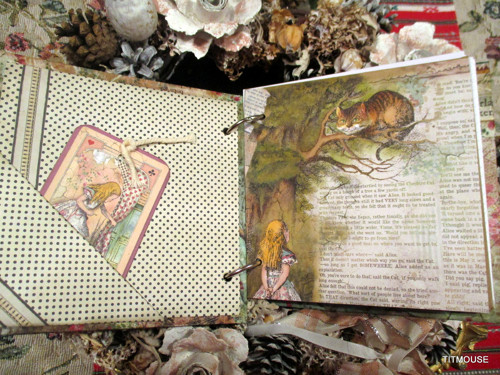 Alenka v říši divů - scrapbookový zápisník — foto 2