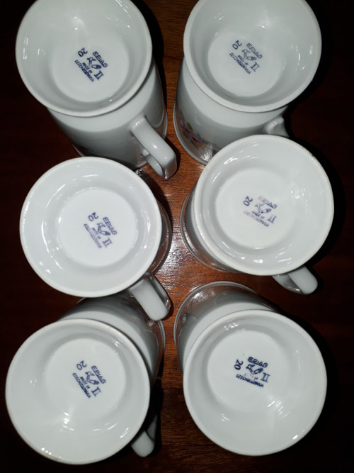 Retro porcelánový hrníček... — foto 4
