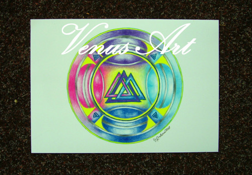 Originál Mandala Piktský uzel — foto 3