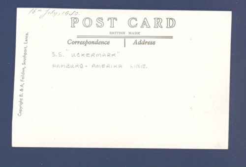 Loď - Uckermark. - pohlednice — foto 2