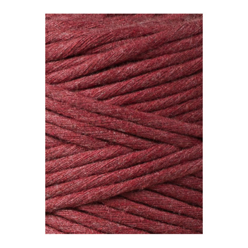 Bobbiny Macrame Regular 3mm - divoká růže - 4m — foto 2