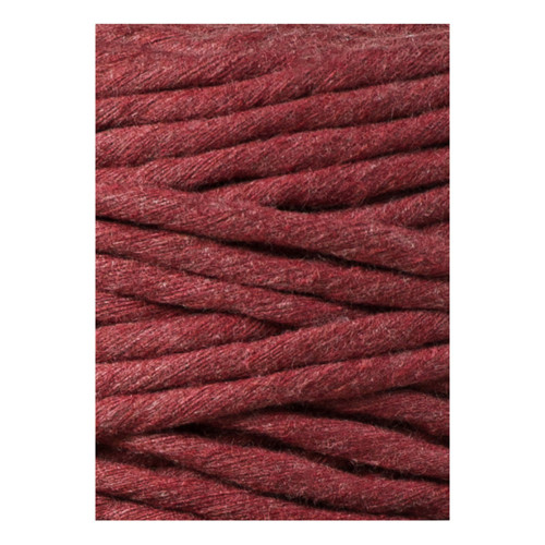 Bobbiny Macrame XXL 5mm - divoká růže - 3m — foto 2