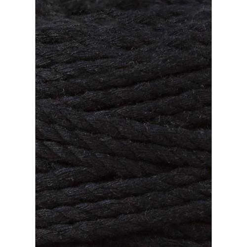 Bobbiny Macrame XXL 3ply 5mm - černá - 3m — foto 2
