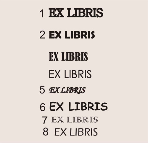 EX LIBRIS,fo A6 ,kolekce 25 ks.I — foto 5