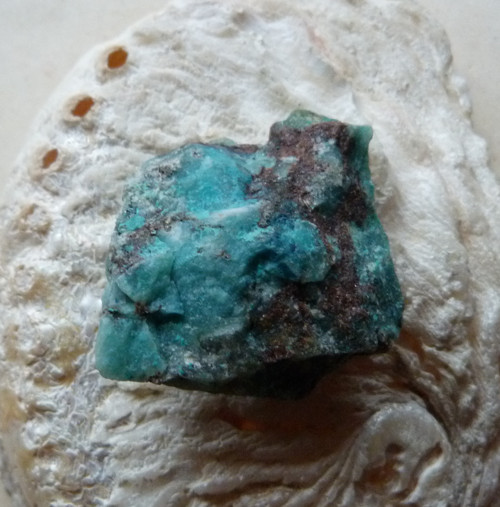Chrysokol s malachitem surový - 4,5 cm — foto 6