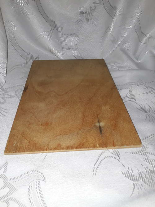 Starý dřevěný obrázek (lepená dýha) — foto 3