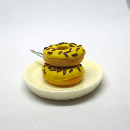 Náušnice donuty — foto 3