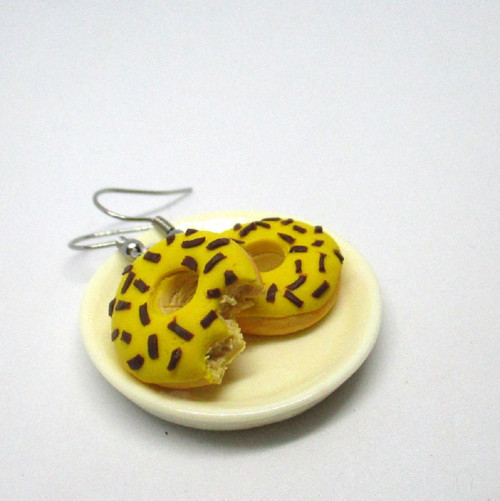 Náušnice donuty — foto 2