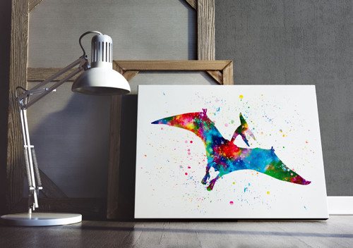 Pteranodon ptakoještěr - Tisk na grafický papír — foto 3
