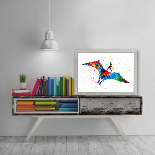 Pteranodon ptakoještěr - Tisk na grafický papír — foto 4
