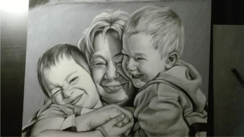 Babička 40x 40 cm — foto 2
