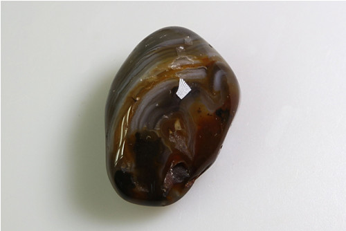 Achát peříčkový 3,8 cm — foto 2