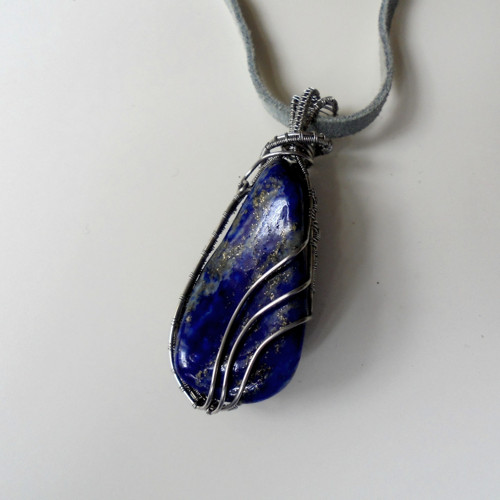 Přívěsek - Lapis lazuli /F — foto 4