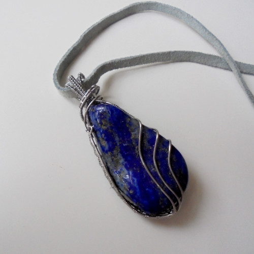 Přívěsek - Lapis lazuli /F — foto 5