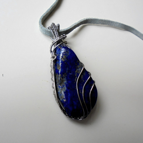 Přívěsek - Lapis lazuli /F — foto 6