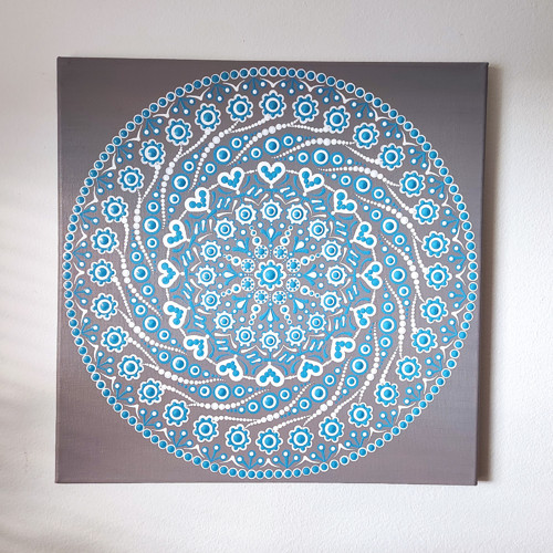 Tečkovaná mandala - Nordic — foto 5
