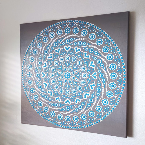 Tečkovaná mandala - Nordic — foto 2