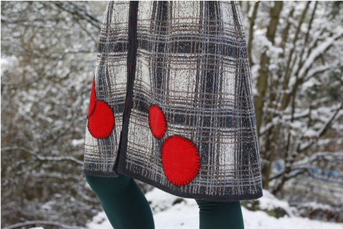 VÝPRODEJ Recy-sukně DOTS — foto 5