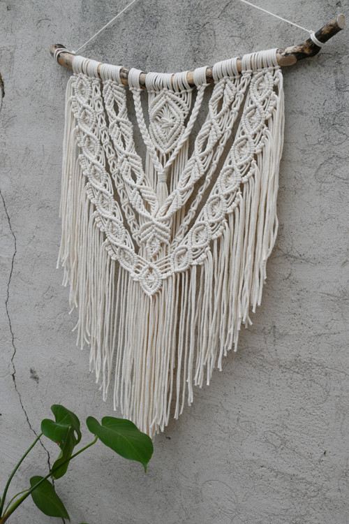 Macramé Krémové Xxl — foto 5