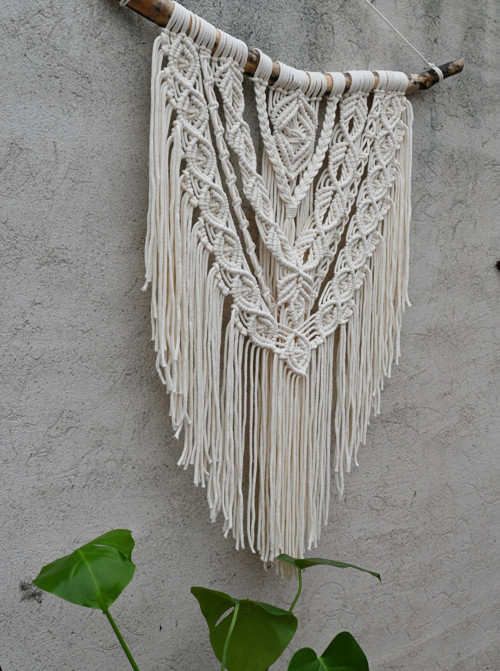 Macramé Krémové Xxl — foto 3