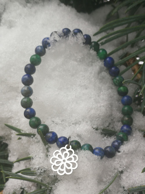 Chryzokol, mandala — foto 4