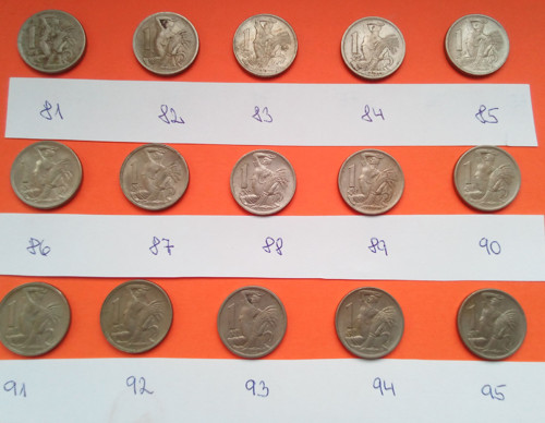 1 koruna- 1946, Československo — foto 5