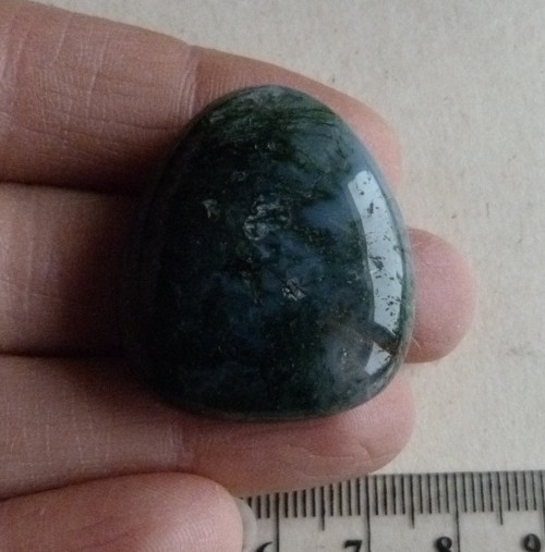 Achát mechový - 3,4 cm — foto 2
